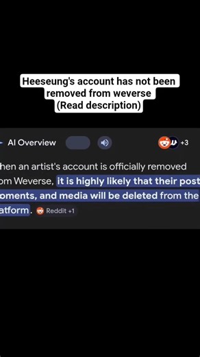 Heeseung's account was not deleted it's a tactic of hybe to demotivate us#bringheeseungback#enhypen