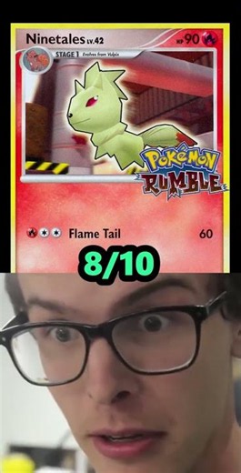 Ranking Every Pokemon Rumble Card With Memes (Part 1) #pokemon #pokemonrumble #pokemoncards #shorts