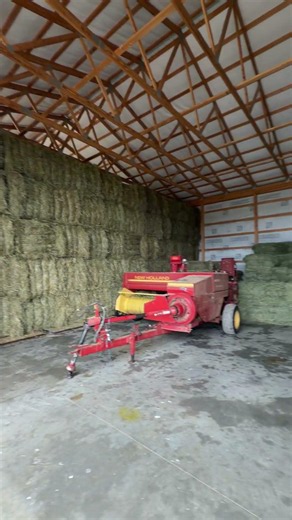 1st Cutting is baled and in the barn!