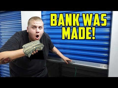 I Bought The BEST Storage Unit On YouTube! I Bought An Abandoned Storage Unit