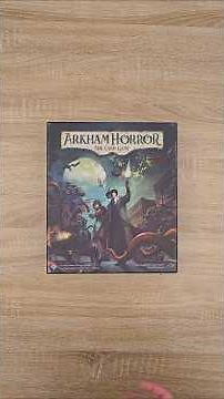 Arkham Horror (The Card Game) Revised Core Set Unboxing and components #boardgameunboxing