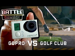 GoPro Vs. Golf Club: See if a Naked GoPro Can Survive a Swing from a 9 Iron