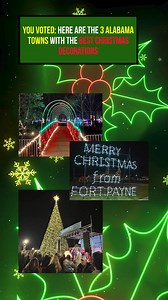 19K views · 39 reactions | Which Alabama town has the best decorations? 30,000 readers voted, find out . . . #Alabama #christmas2024 #decoration | al.com | Facebook