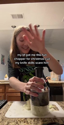 Innovative Onion Chopping with a Food Processor