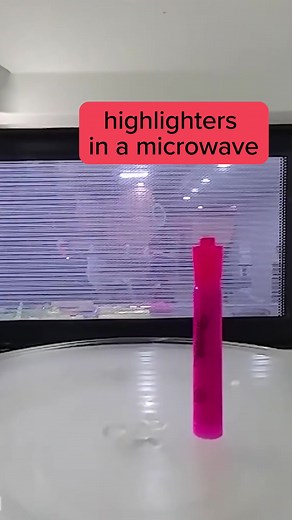 253K views · 2.7K reactions | Neon Party in the microwave!!  #scienceexperiment #neon #explosion #highlighter #scienceathome #reels | The King of Random | Facebook