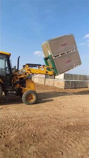 Jcb modul unloading #jcb #module #shortvideo #facts