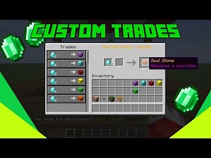 Setting up CUSTOM TRADES in Vanilla Minecraft 1.17! (Part 1)