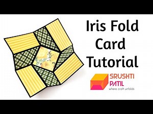 Iris Fold Card Tutorial by Srushti Patil