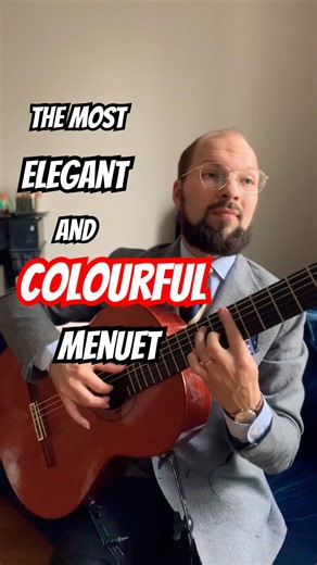 Luigi Boccherini on guitar 💎#baroque #boccherini #manuet #classicalmusic #arrangement #elegant