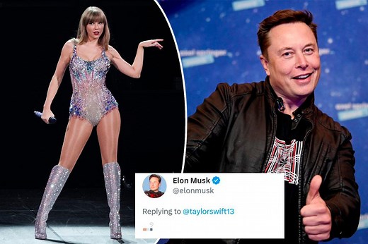 Elon Musk roasted for bizarre social media posts about Taylor Swift