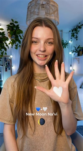 Avatar MAKEUP trend 🩵 | Used Kling 2.6 #avatar #blue #cosplay #white