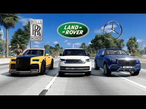 Rolls Royce Cullinan Vs Maybach GLS600 vs Range Rover | Comfort vs Power vs Prestige!