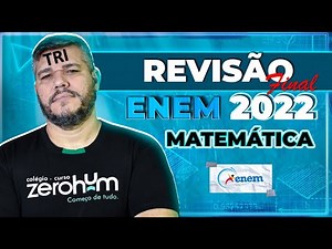 🔴Live 4: Revisão Matemática ENEM 2022 Final #enem2022