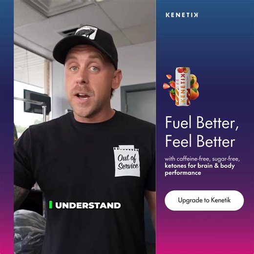 Ever feel drained, foggy, or sluggish? We get it. That’s why we created Kenetik—a clean ketone-powered drink with: ✅ No Sugar ✅ No Caffeine ✅ No Crash Just smooth, long-lasting energy to power your day. Ready to feel the difference? Get yours now! 🛍️ drinkkenetik.com | Roman Atwood