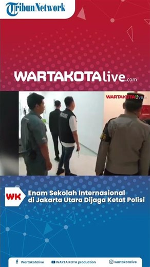 Usai Ancaman Bom, Enam Sekolah Internasional di Jakarta Utara Dijaga Ketat Polisi
