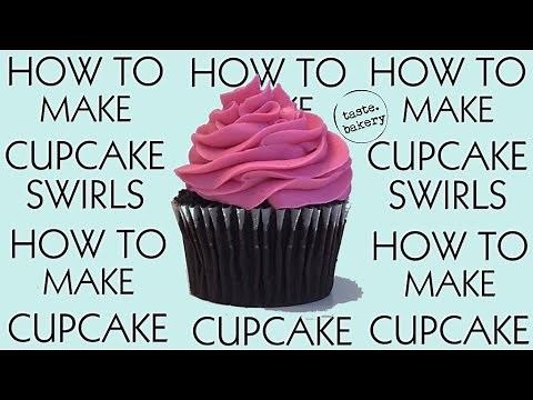 How to Make a Perfect Cupcake Swirl - Easy
