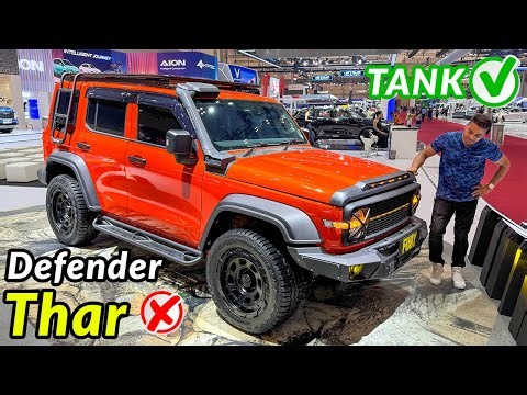 Thar and Defender ke beech ki SUV Fury Tank 300 Petrol + Electric 4x4 SUV Hardcore off road vehicle