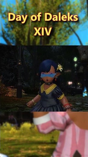 When Day of the Daleks came to Final Fantasy XIV #ffxiv #drwho #eggsterminate