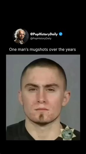 PopHistoryDaily | Matthew Joseph Medlin’s mugshots over 14+ years show a striking transformation linked to addiction and repeated arrests. First booked at... | Instagram