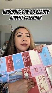 Unboxing day 20 @macys beauty advent calendar