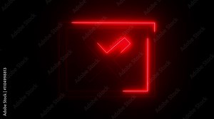 Rejected sign. No symbol Cross symbol clearly indicating rejection, prohibition, or cancellation animation. False rejected icon for user interface. error, fail No entry, no entrance, do not enter sign