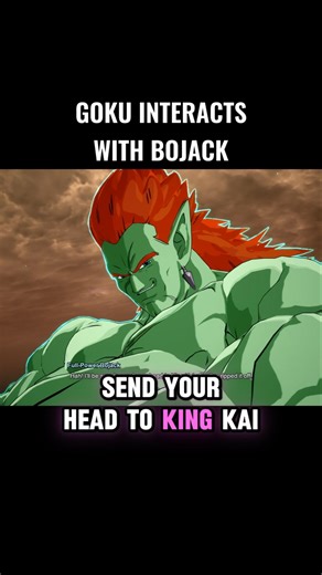 Goku Interacts With Bojack 🤯 #crashout #bojack #sparkingzero #dragonball #dbz