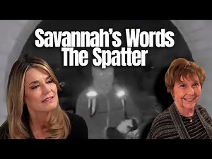 Savannah Guthrie Interview - The Spatter - Expert Interviews