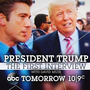 President Donald J. Trump sits down with ABC News' David Muir for his first interview since taking office. Airs Wednesday on ABC World News Tonight with David Muir and much more at 10/9c on ABC. abcnews.com/politics | ABC World News Tonight with David Muir