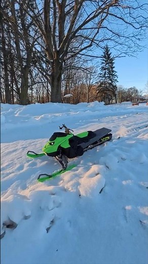 Can a 3D-Printed RC Snowmobile Shred Snow? Skeeride 2 Test! #rc #snowmobile