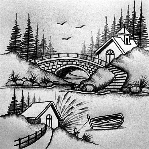 813K views · 10K reactions | Excellent architecture drawing #creativedrawing #sketchwork | Md. Takbir Hossain | Facebook