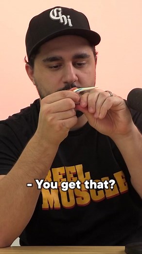 The Basement Yard Podcast (@thebasementyard) - How do you eat a candy cane? | peppermint stick