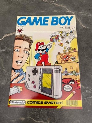 Game Boy #1 Valiant 1990 Nintendo Comics System Retro Handheld NES Comic Rare | eBay