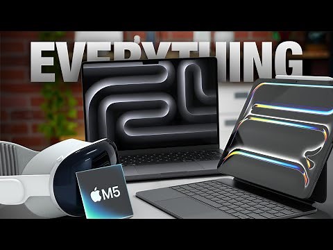 Apple Just Dropped 3 New M5 Devices — HUGE Performance Gains!