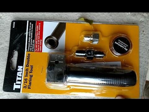 Brake line splicing. Cheap, small, easy to use tool and preformed repair line made it quick and easy