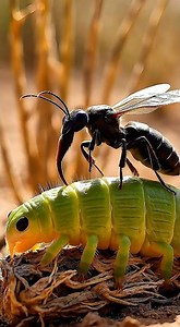 The Alien Invasion: A Caterpillar’s Worst Nightmare! 🐛🛰️