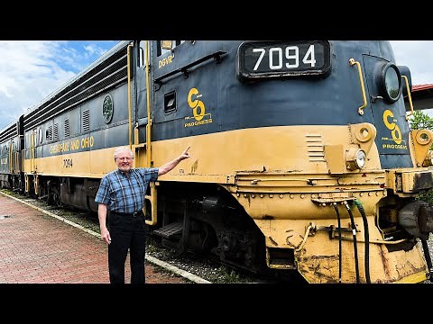 Riding the New Tygart Flyer in Elkins, West Virginia