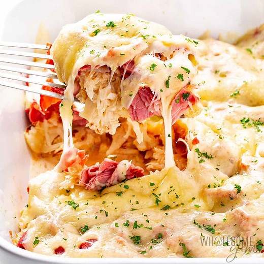 My Reuben Casserole Turns The Classic Sandwich Into A Lighter Comfort Food Dinner