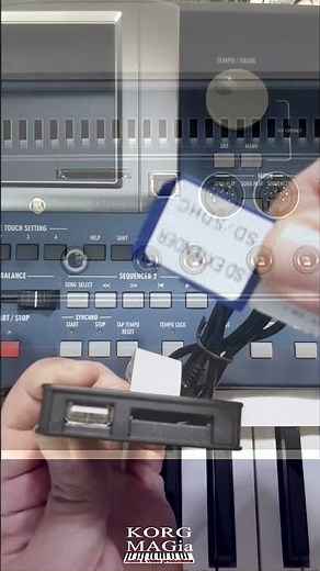 Продлите на 100 лет механический ресурс SD слота ⭐ KORG Pa500: SD adapter extension