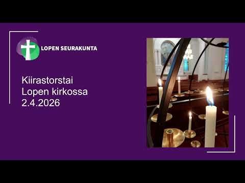 Kiirastorstai 2.4.2026