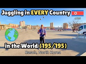 Juggling in Every Country in the World (195/195) | Luca Pferdmenges (The German Travel Guy)