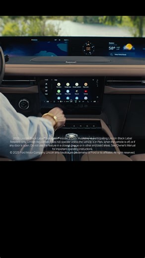 The new 2026 Lincoln Navigator Black Label SUV features the multisensory Lincoln Rejuvenate. | Lincoln