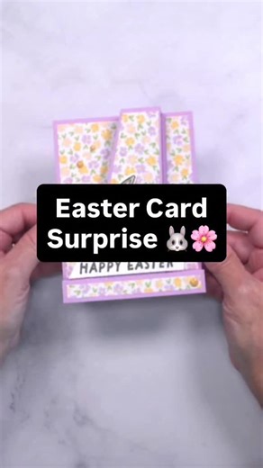 Easter Bunny Fun Fold Card 🐰🌸 A cute bunny and pretty floral paper make this Easter card extra special. 🐰 Just wait until you see the surprise when it opens. Comment BUNNY to watch the full tutorial and grab the free project sheet - OR - click here: https://wp.me/p94Qnb-soX Save this for your spring crafting and send it to a friend who loves making handmade cards. 💌 Stampin’ Up! 1990-2026 #EasterCards #FunFoldCard #HandmadeCards #StampinUp #CardMaking | Lisa's Stamp Studio