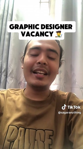 Graphic Designer vacancy 🔥🧑‍🎨 #graphicdesigner #jobvacancy #sagaranything #viral #fyp #tiktok?nepal🇳🇵 #nepaltiktok🇳🇵 #graphicdesigning