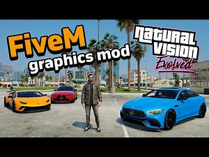 How to install NaturalVision Evolved for FiveM in GTA 5 / NVE graphics mod for Five Multiplayer GTA5