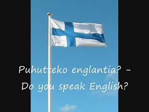 How to Speak Finnish (Sound examples)