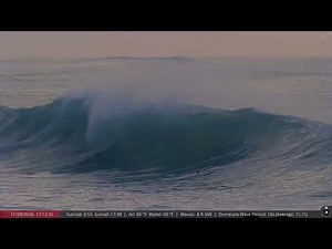 Nov 29, 2025: Big Wave Surfing at Historic Waimea Bay, North Shore of Oahu