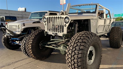 Super soldier jeep: off-roading in style