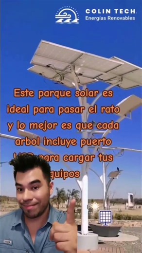 Can you imagine charging your cell phone in a solar tree?