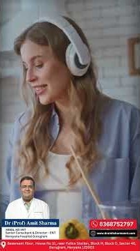 Can Noise-Cancelling Headphones Damage Your Ears? || Dr. Amit Sharma #entdoctor #healthcare
