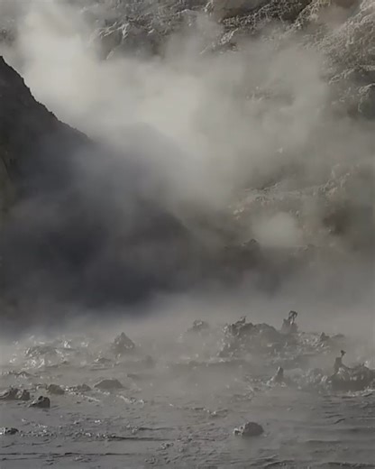 This volcano has grown so active that it covered an entire building in solidified ooze. Watch an expert explore the inside: | NOVA l PBS